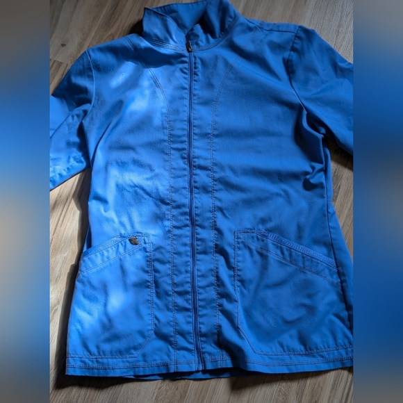 Dickies Jackets & Blazers - Women Dickies Medium Blue Soft shell Windbreaker Springcore Outdoors Retro 90s